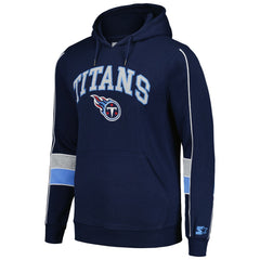 Tennessee Titans Starter Captain Pullover Hoodie - Navy on sale