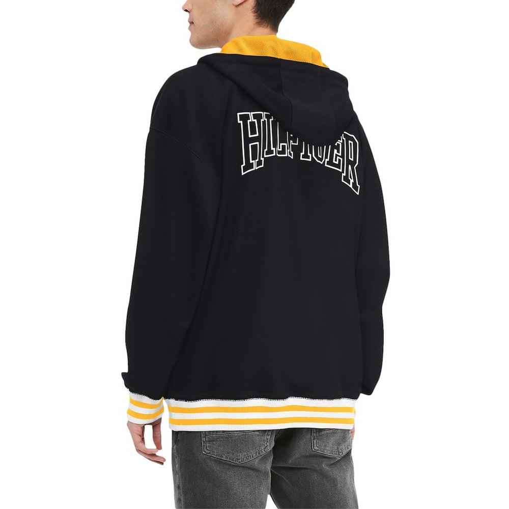 Pittsburgh Steelers Tommy Hilfiger Aaron Quarter-Zip Hoodie - Black sale