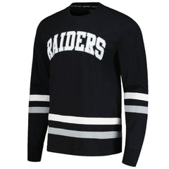 Las Vegas Raiders Tommy Hilfiger Nolan Long Sleeve T-Shirt - Black/Silver sale