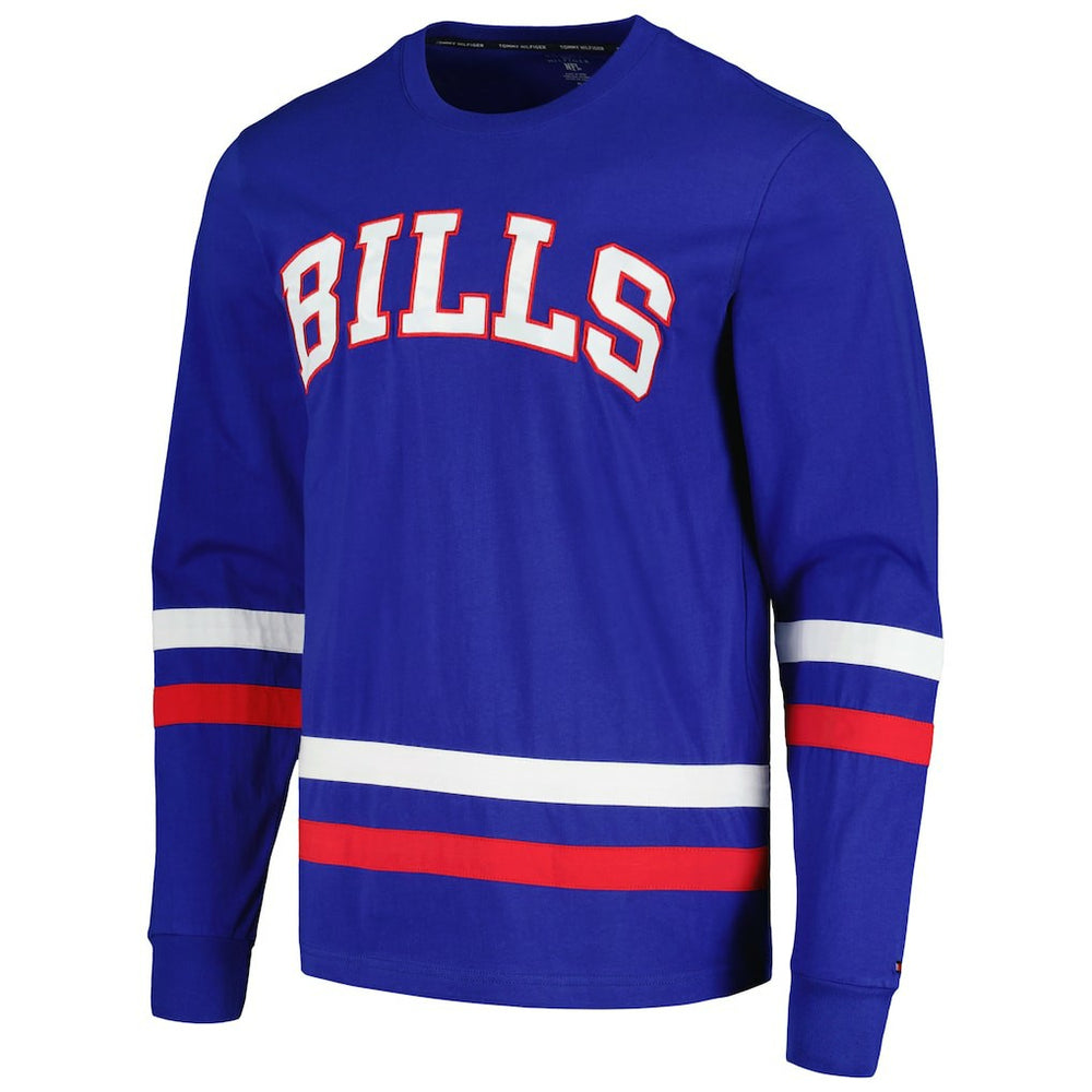 Buffalo Bills Tommy Hilfiger Nolan Long Sleeve T-Shirt - Royal/Red on sale