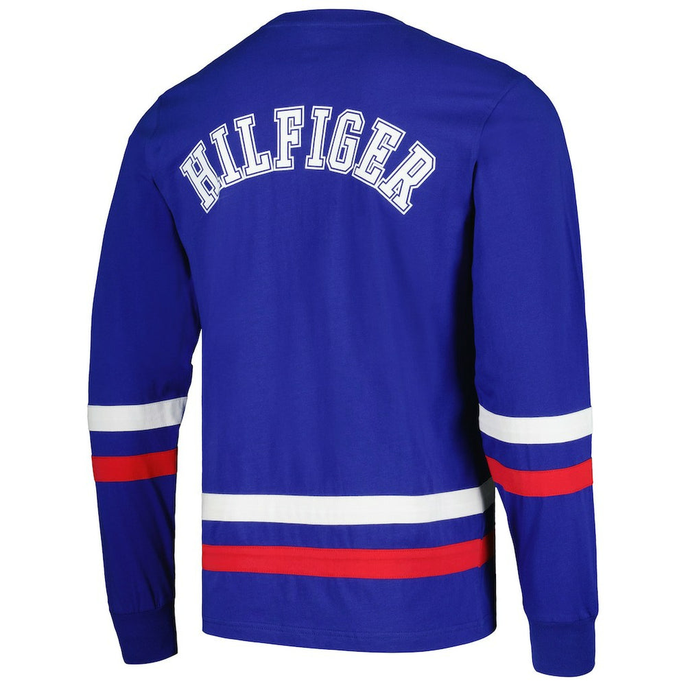 Buffalo Bills Tommy Hilfiger Nolan Long Sleeve T-Shirt - Royal/Red on sale