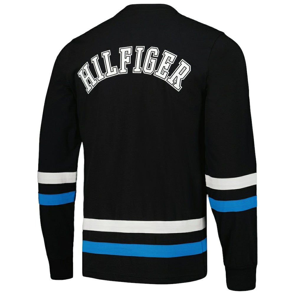 Carolina Panthers Tommy Hilfiger Nolan Long Sleeve T-Shirt - Black/Blue sale