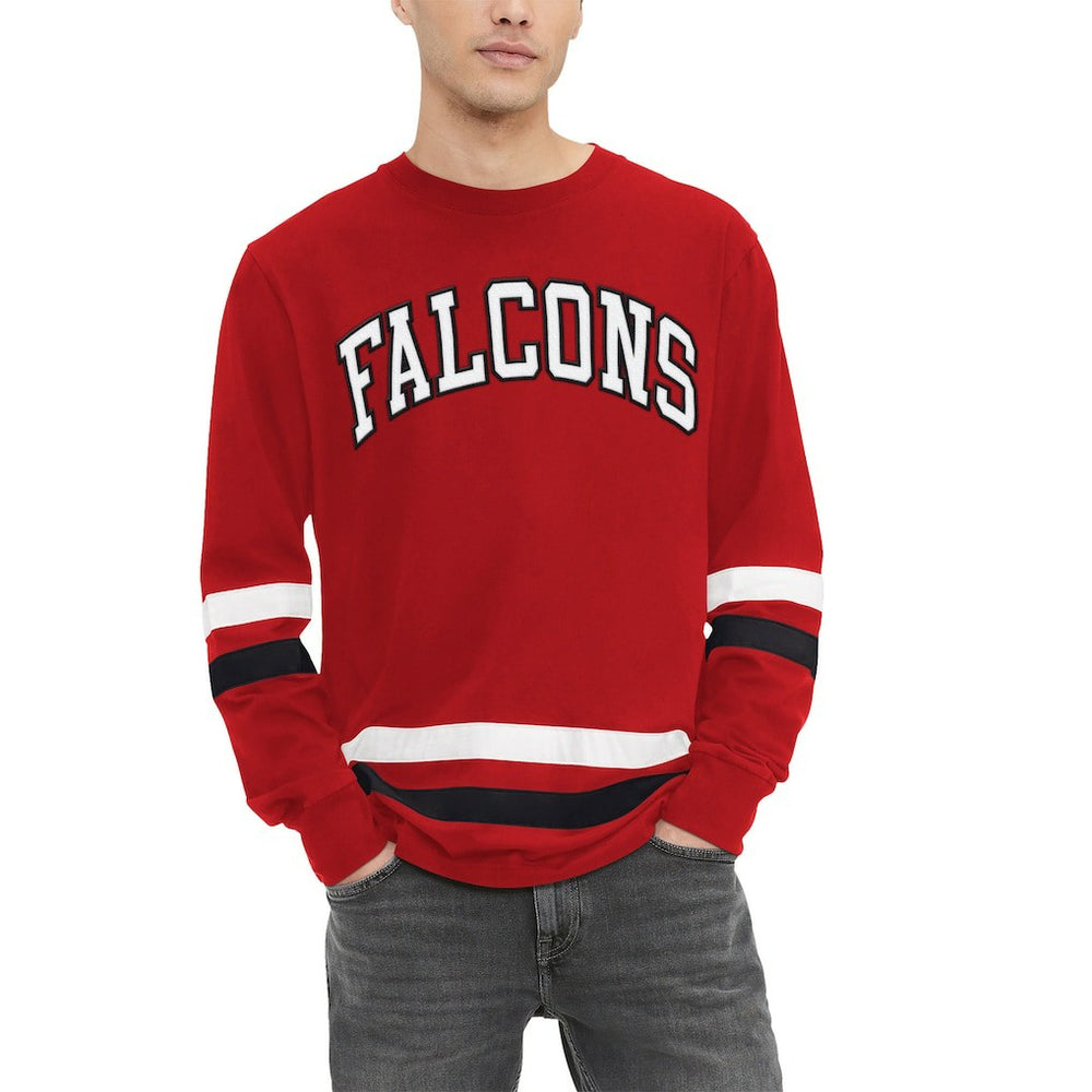 Atlanta Falcons Tommy Hilfiger Nolan Long Sleeve T-Shirt - Red/Black outlet