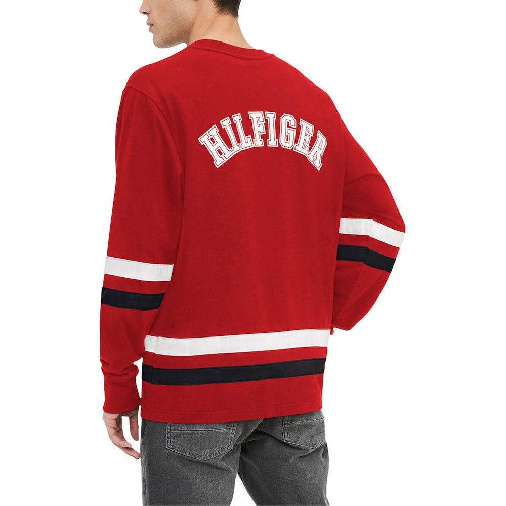 Atlanta Falcons Tommy Hilfiger Nolan Long Sleeve T-Shirt - Red/Black outlet