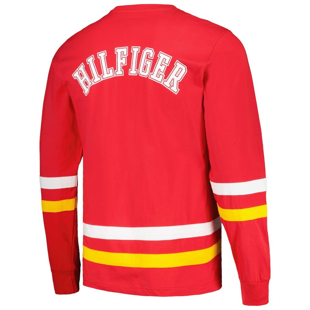 Kansas City Chiefs Tommy Hilfiger Nolan Long Sleeve T-Shirt - Red/Gold cheap