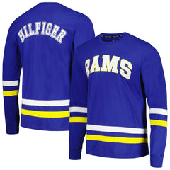 Los Angeles Rams Tommy Hilfiger Nolan Long Sleeve T-Shirt - Royal/Gold discount