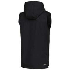 Las Vegas Raiders MSX by Michael Strahan Marathon Sleeveless Pullover Hoodie - Black cheap