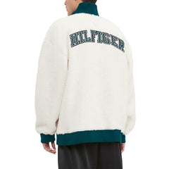 Philadelphia Eagles Tommy Hilfiger Jordan Sherpa Quarter-Zip Sweatshirt - Cream outlet