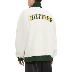 Green Bay Packers Tommy Hilfiger Jordan Sherpa Quarter-Zip Sweatshirt - Cream discount