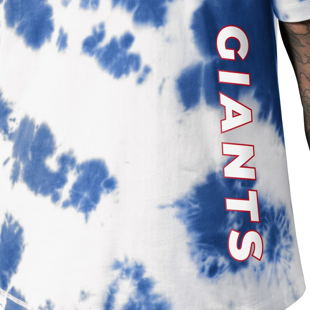New York Giants MSX by Michael Strahan Freestyle Tie-Dye T-Shirt - Royal on sale