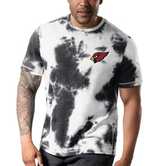Arizona Cardinals MSX by Michael Strahan Freestyle Tie-Dye T-Shirt - Black cheap