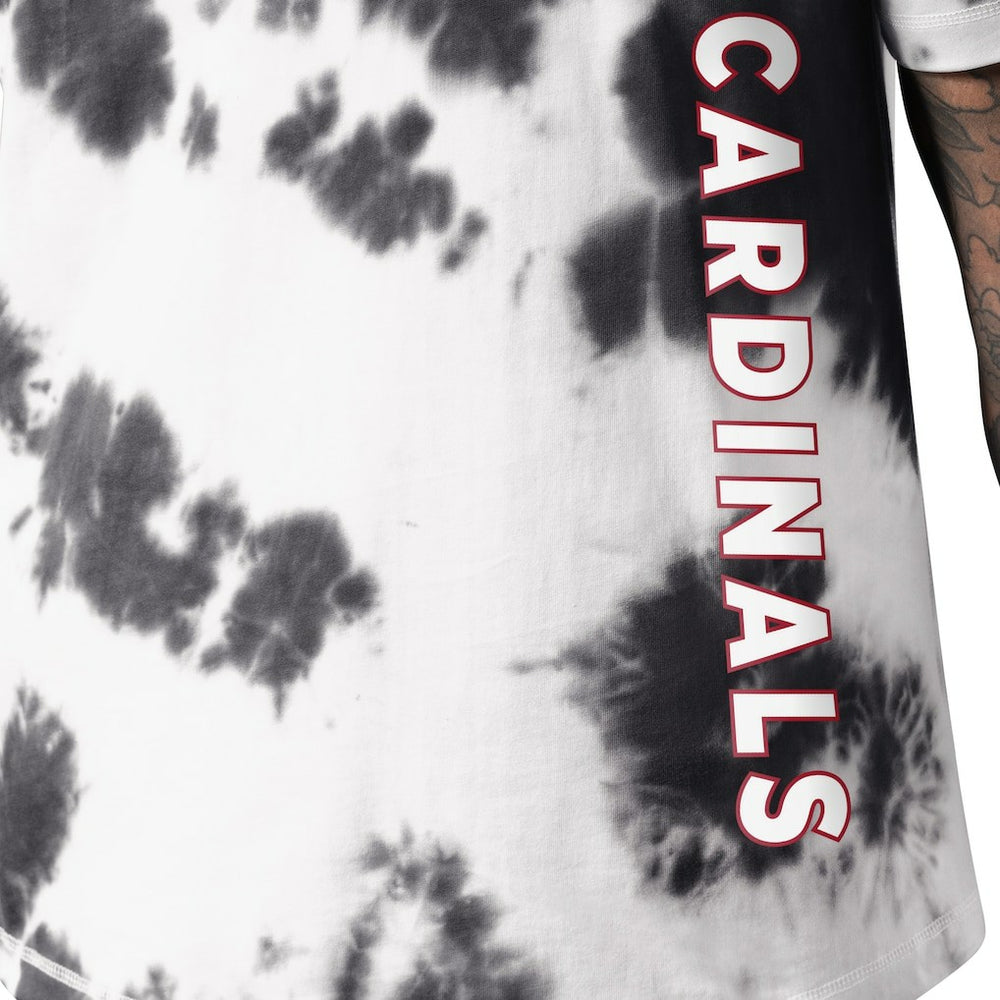 Arizona Cardinals MSX by Michael Strahan Freestyle Tie-Dye T-Shirt - Black cheap