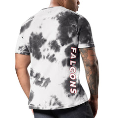 Atlanta Falcons MSX by Michael Strahan Freestyle Tie-Dye T-Shirt - Black outlet