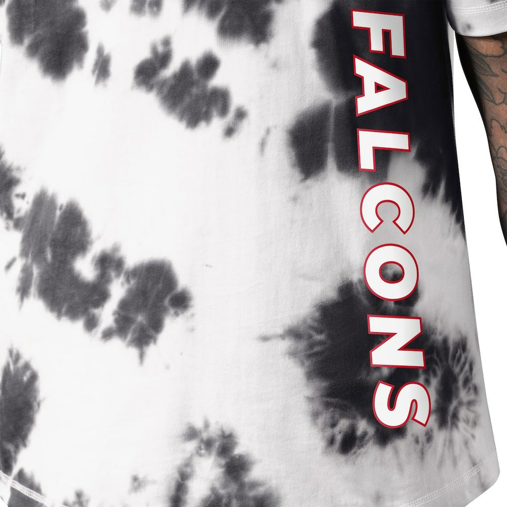 Atlanta Falcons MSX by Michael Strahan Freestyle Tie-Dye T-Shirt - Black outlet