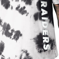 Las Vegas Raiders MSX by Michael Strahan Freestyle Tie-Dye T-Shirt - Black for sale