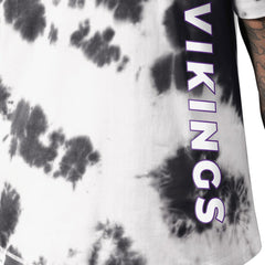 Minnesota Vikings MSX by Michael Strahan Freestyle Tie-Dye T-Shirt - Black discount