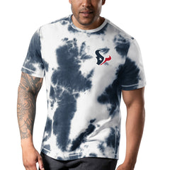 Houston Texans MSX by Michael Strahan Freestyle Tie-Dye T-Shirt - Navy outlet
