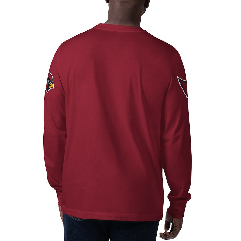 Arizona Cardinals Starter Clutch Hit Long Sleeve T-Shirt - Cardinal outlet