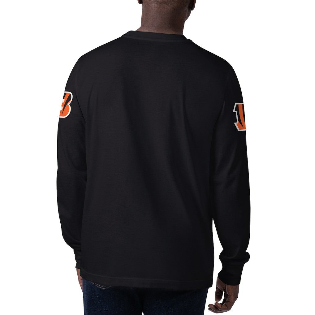 Cincinnati Bengals Starter Clutch Hit Long Sleeve T-Shirt - Black discount