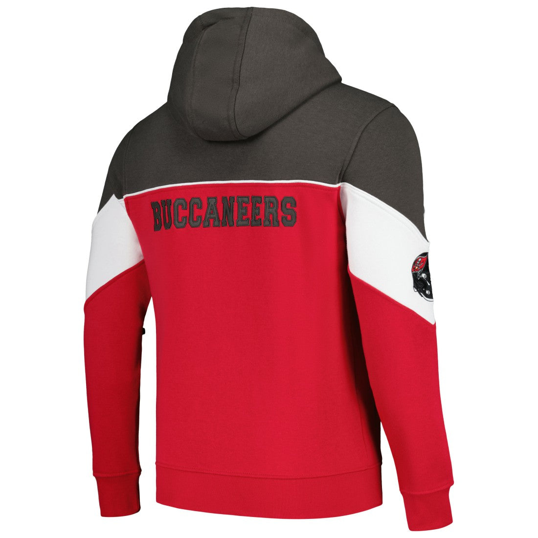 Tampa Bay Buccaneers Starter Running Back Full-Zip Hoodie - Red/Pewter sale