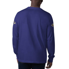 Baltimore Ravens Starter Clutch Hit Long Sleeve T-Shirt - Purple for sale