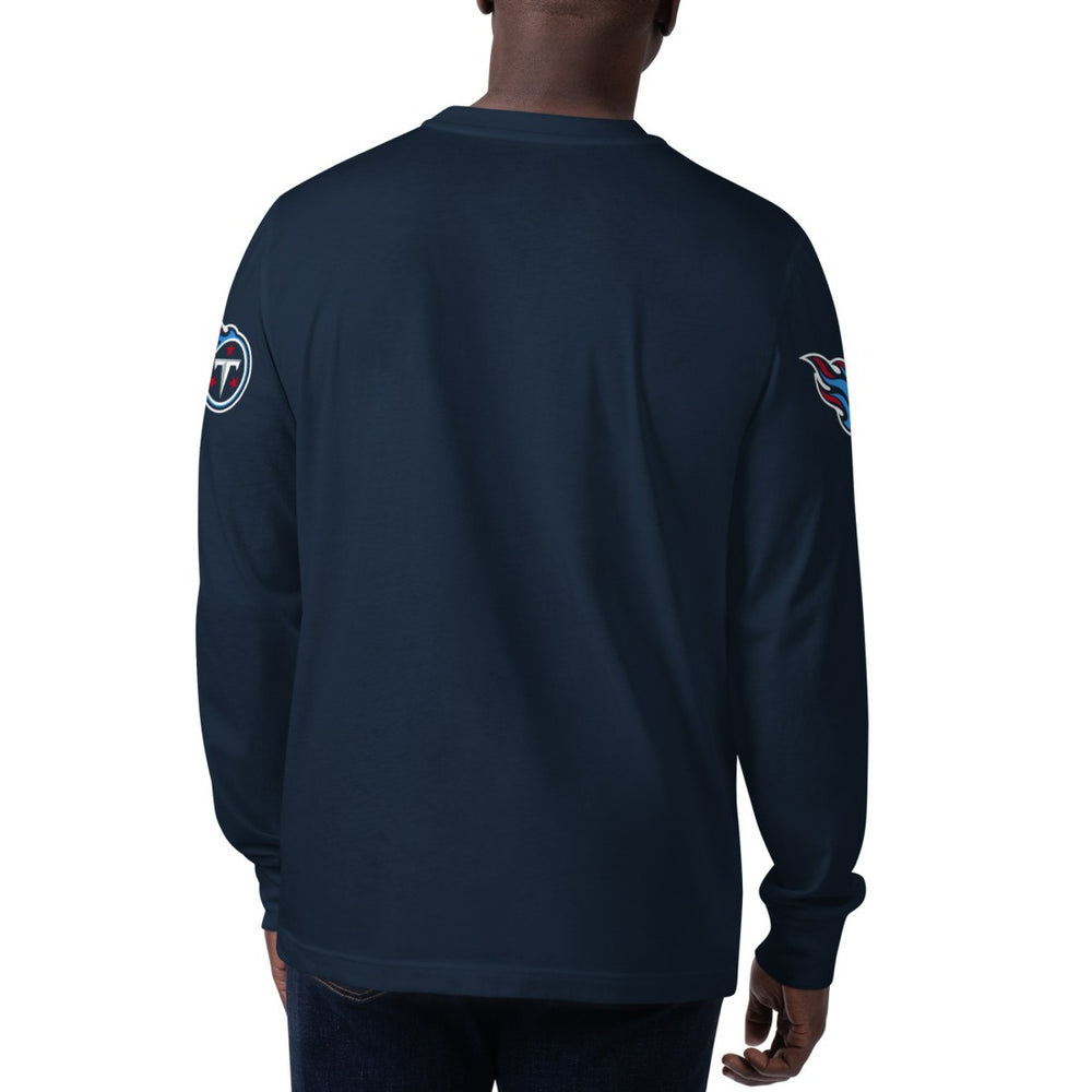 Tennessee Titans Starter Clutch Hit Long Sleeve T-Shirt - Navy on sale