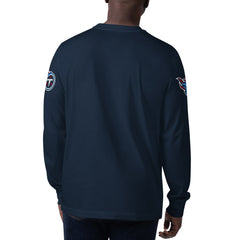 Tennessee Titans Starter Clutch Hit Long Sleeve T-Shirt - Navy on sale