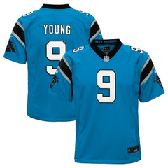 Bryce Young Carolina Panthers Youth Game Jersey - Blue cheap