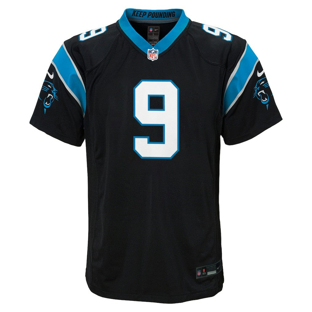 Bryce Young Carolina Panthers Youth Game Jersey - Black online