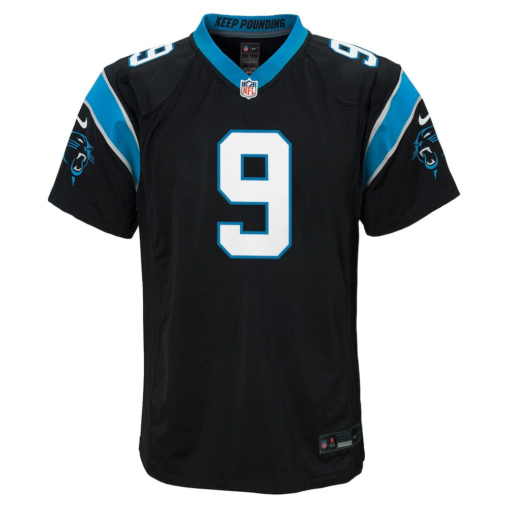 Bryce Young Carolina Panthers Youth Game Jersey - Black online