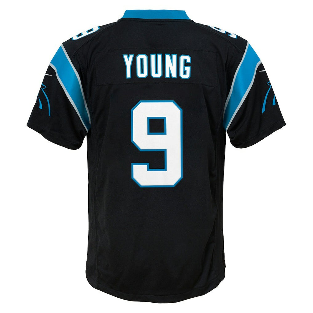 Bryce Young Carolina Panthers Youth Game Jersey - Black online