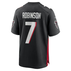 Bijan Robinson Atlanta Falcons Youth Game Jersey - Black sale