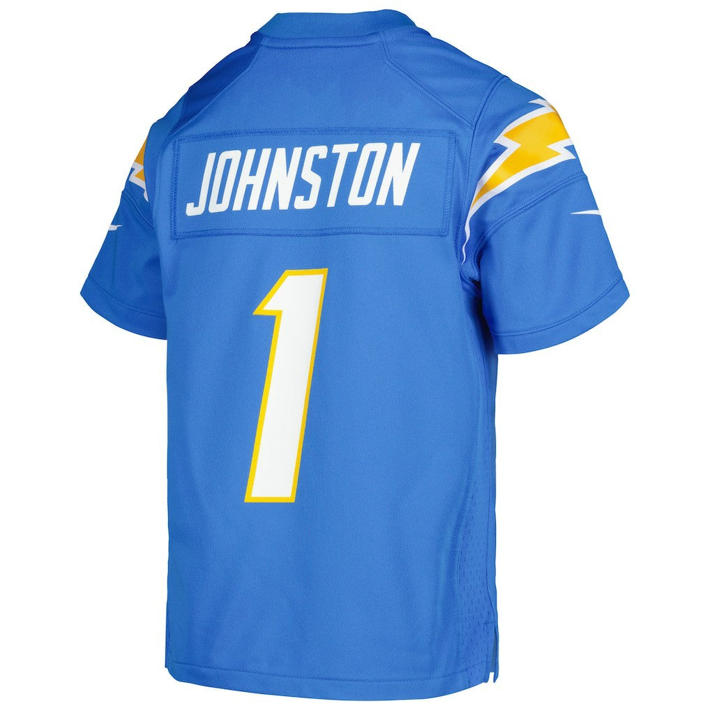 Quentin Johnston Los Angeles Chargers Youth Game Jersey - Powder Blue discount