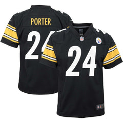 Joey Porter Jr. Pittsburgh Steelers Youth Game Jersey - Black on sale