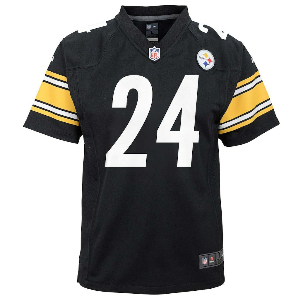 Joey Porter Jr. Pittsburgh Steelers Youth Game Jersey - Black on sale