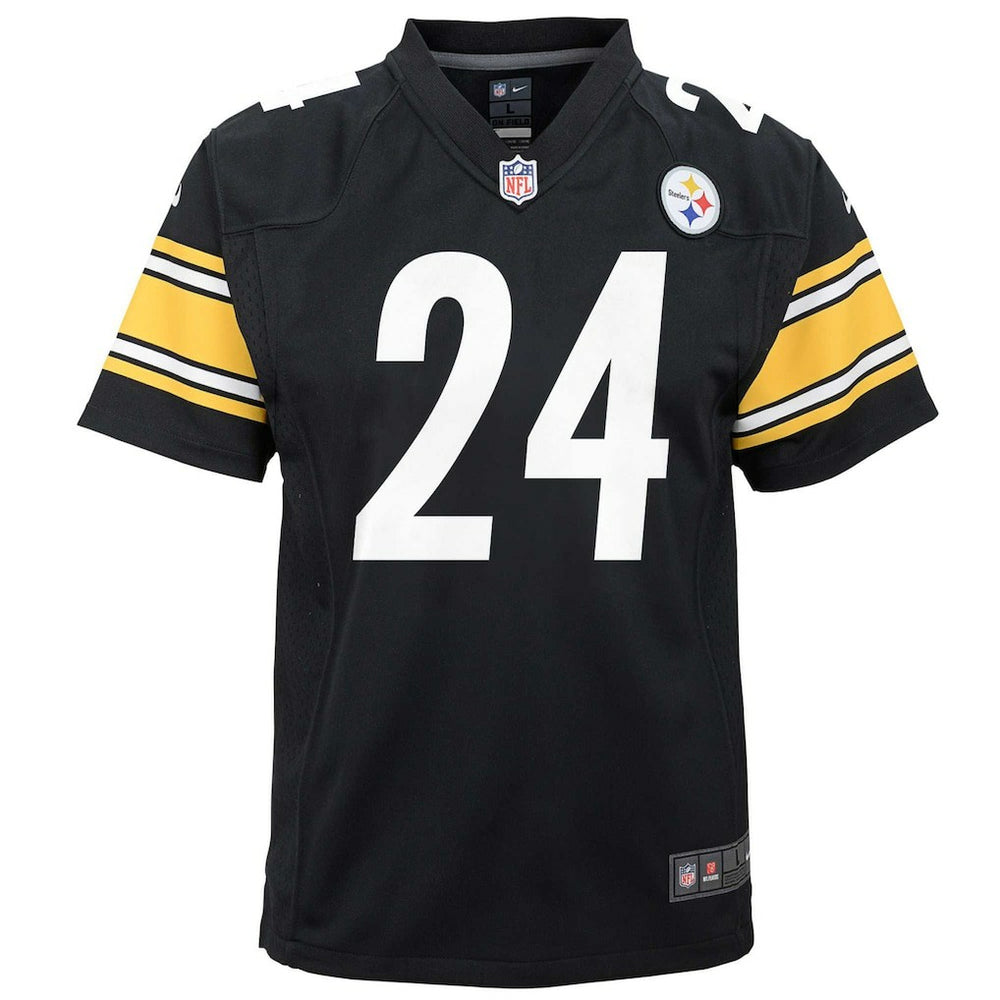 Joey Porter Jr. Pittsburgh Steelers Youth Game Jersey - Black on sale