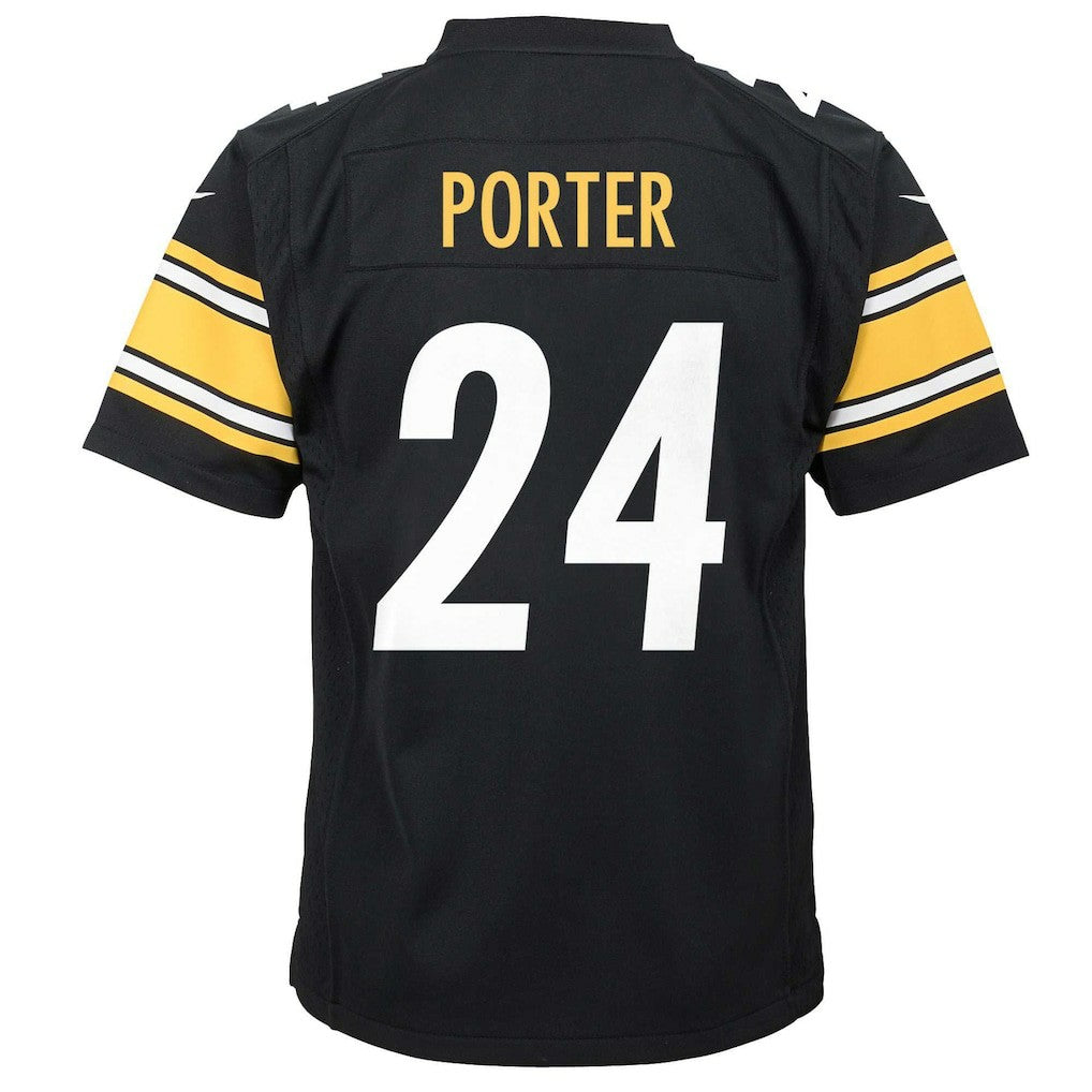 Joey Porter Jr. Pittsburgh Steelers Youth Game Jersey - Black on sale
