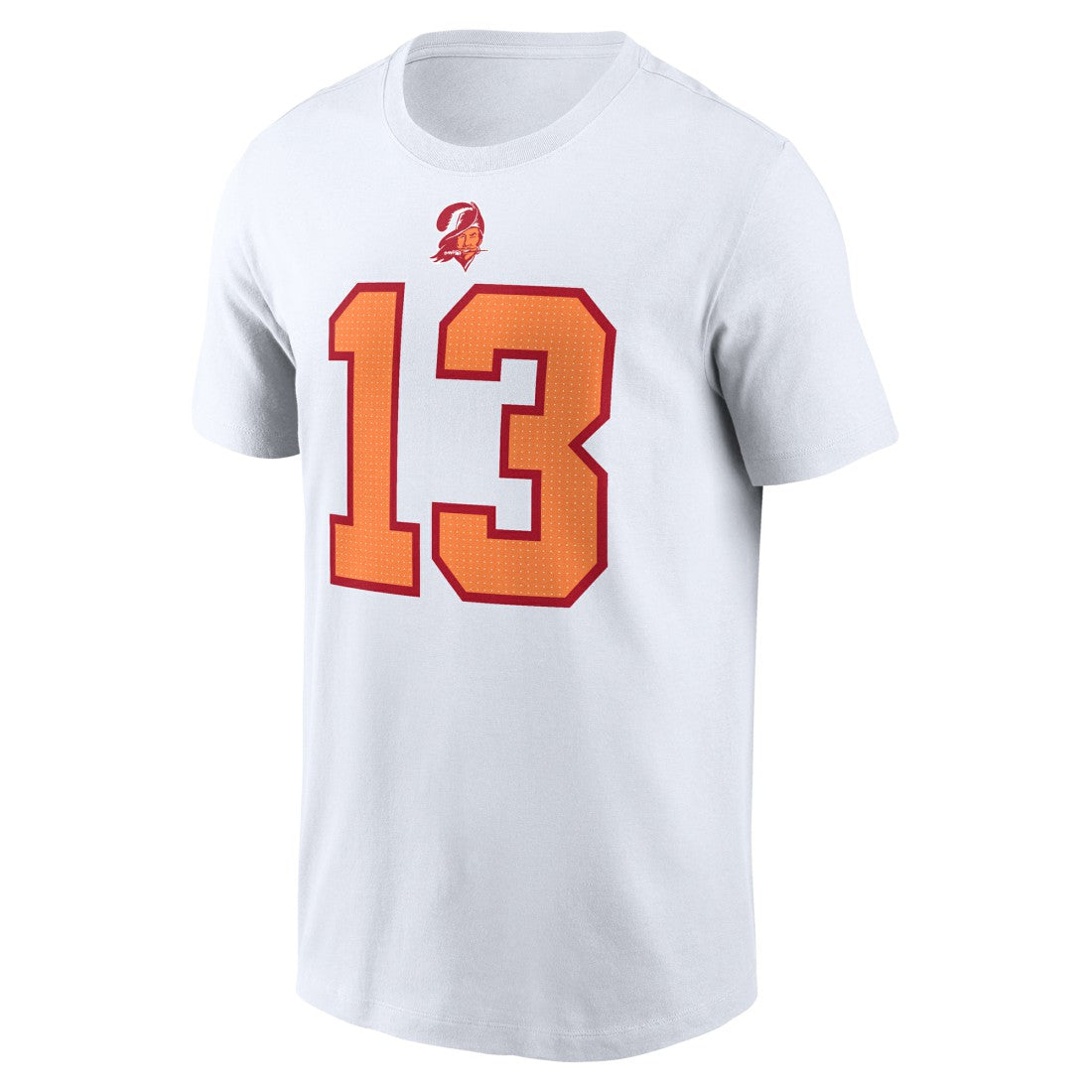 Mike Evans '76 Tampa Bay Buccaneers 50th Season Name & Number T-Shirt - White discount