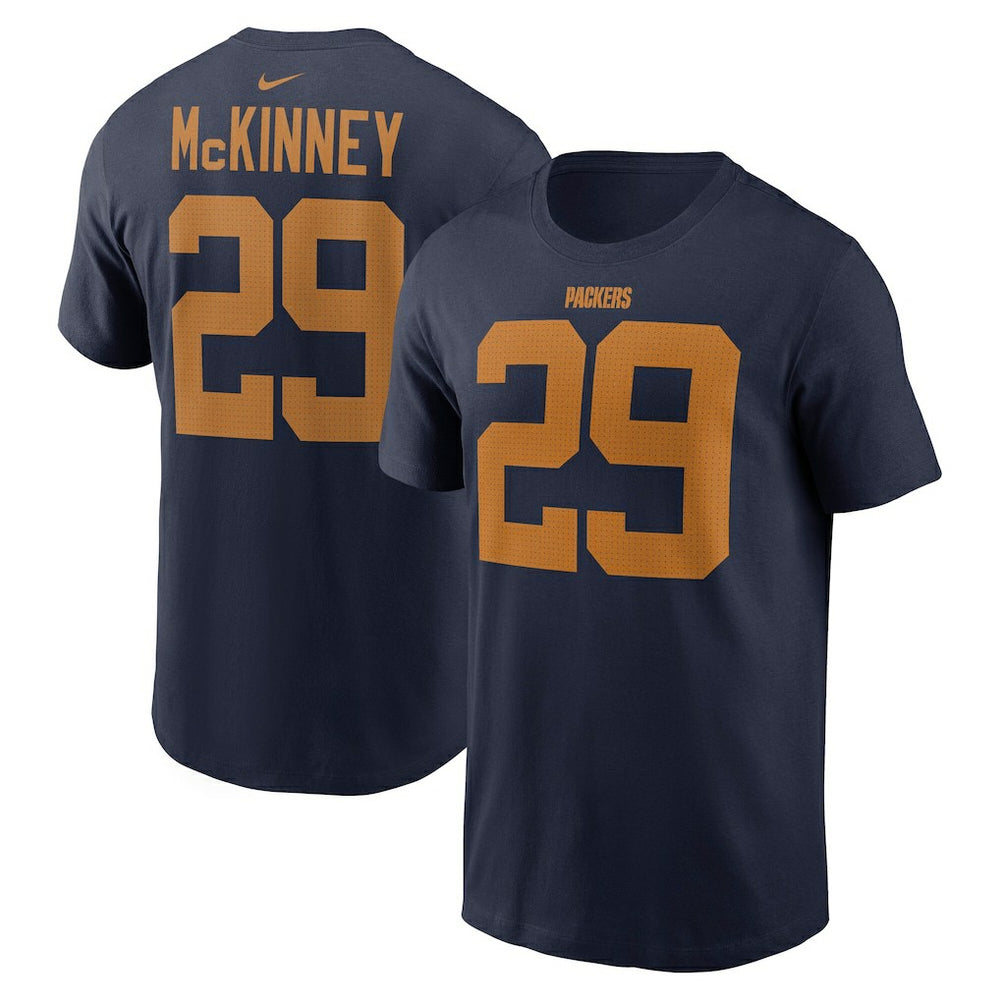 Xavier McKinney Green Bay Packers The 1923 Classic Name & Number T-Shirt - Navy on sale
