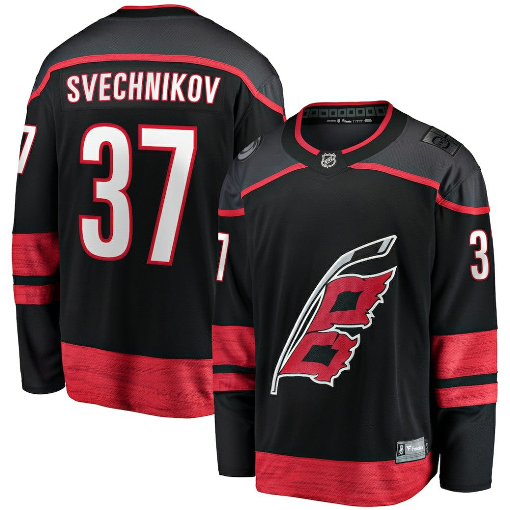 Andrei Svechnikov Carolina Hurricanes Fanatics Home Breakaway Jersey - Black Jerseys
