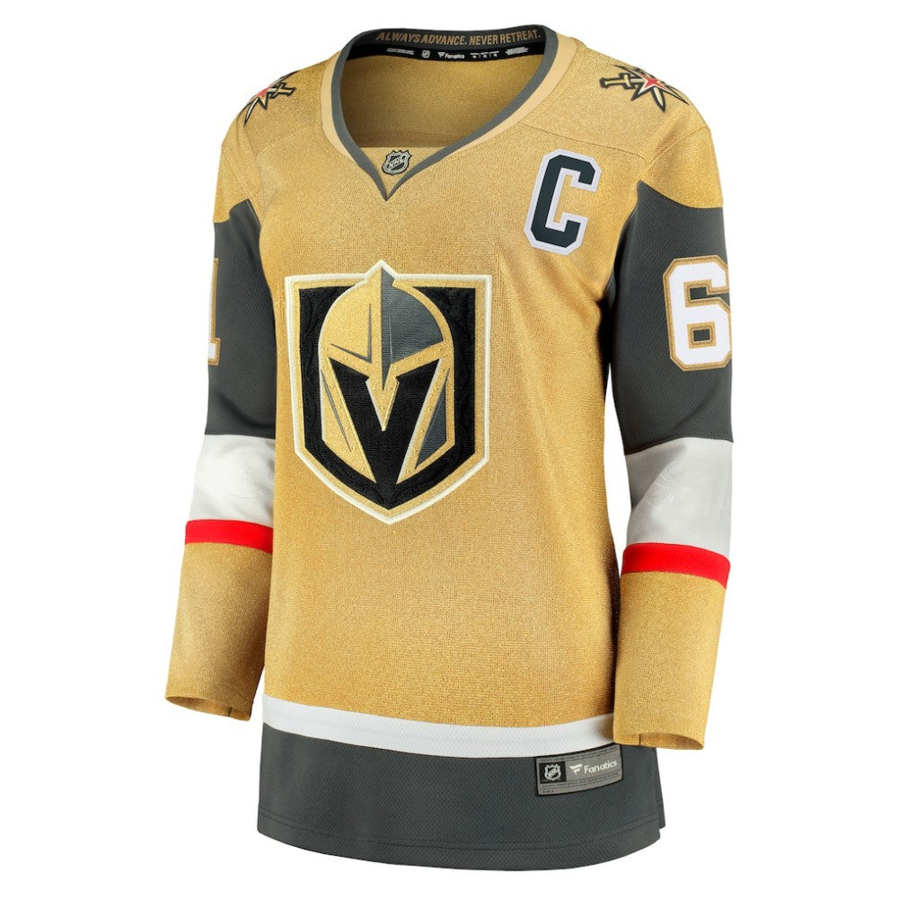 Mark Stone Vegas Golden Knights Fanatics Women's Captain Patch Home Breakaway Player Jersey - Gold Jerseys