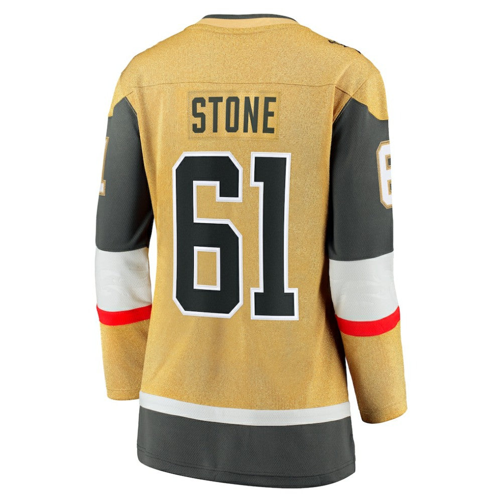 Mark Stone Vegas Golden Knights Fanatics Women's Captain Patch Home Breakaway Player Jersey - Gold Jerseys