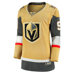 Jack Eichel Vegas Golden Knights Fanatics Women's Home Breakaway Player Jersey - Gold Jerseys