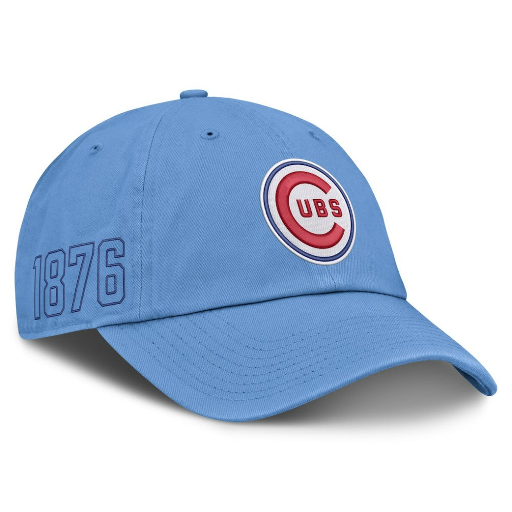 Chicago Cubs Cooperstown Club Adjustable Hat Light Blue