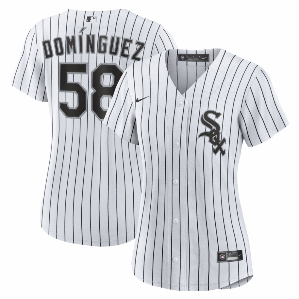 Seranthony Domínguez Chicago White Sox Women's Home Replica Jersey White