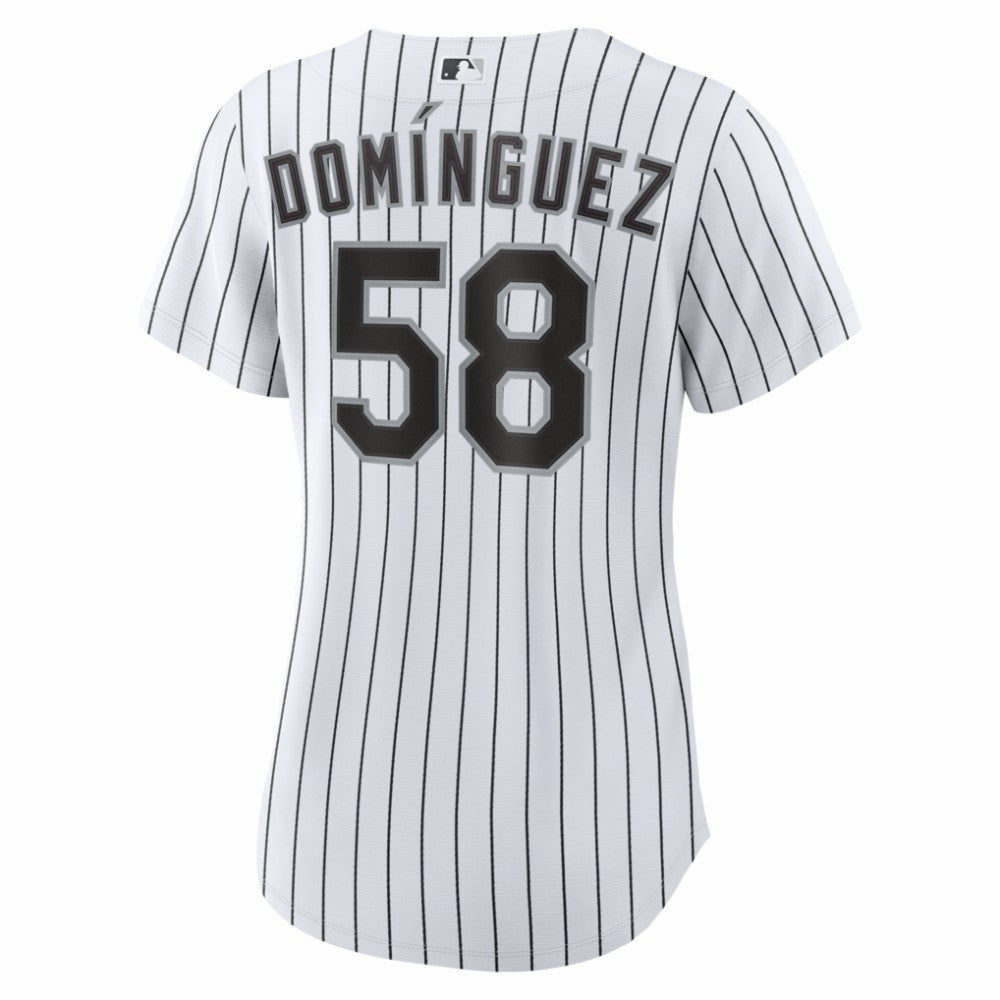 Seranthony Domínguez Chicago White Sox Women's Home Replica Jersey White