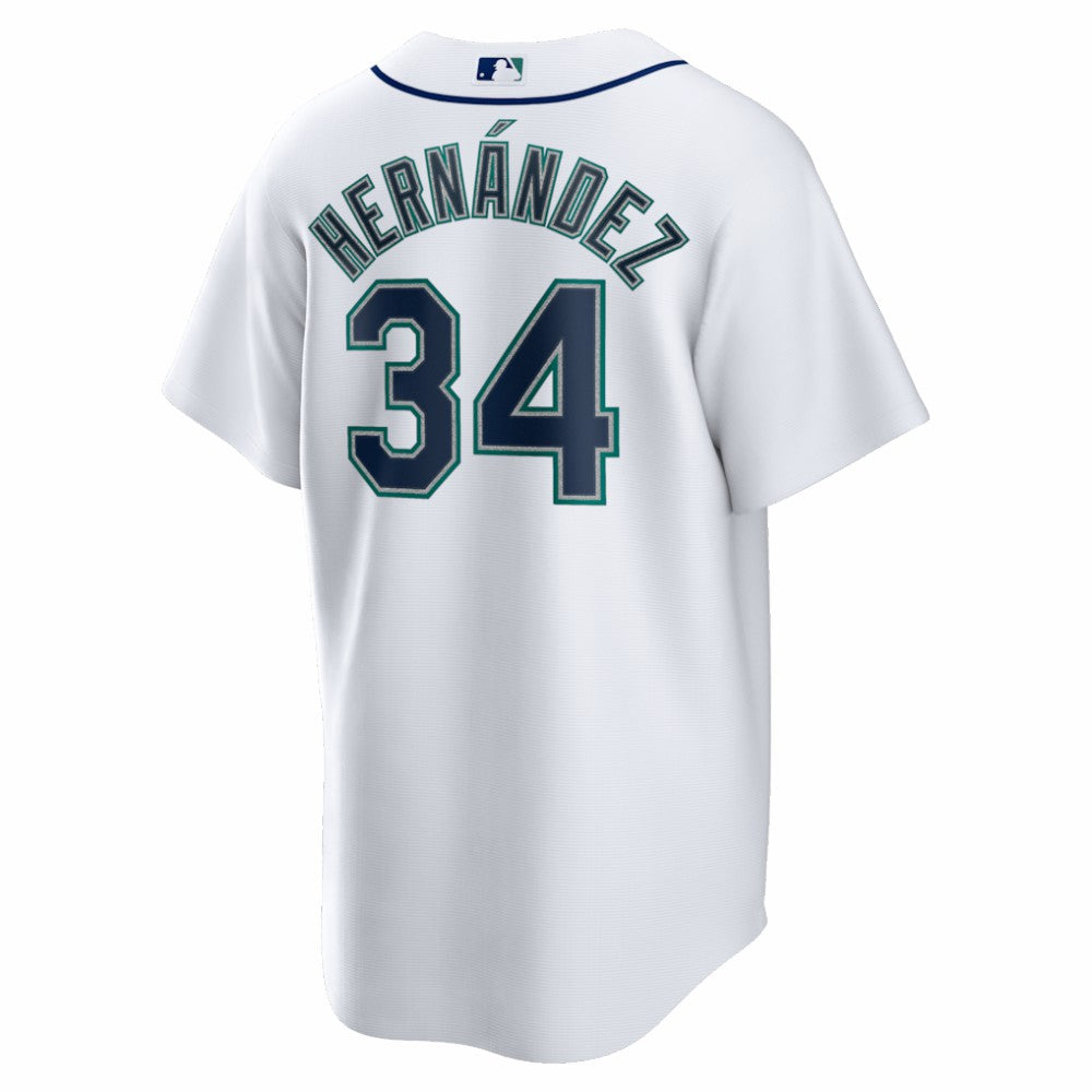 Felix Hernandez Seattle Mariners Home Retired Player Replica Jersey White