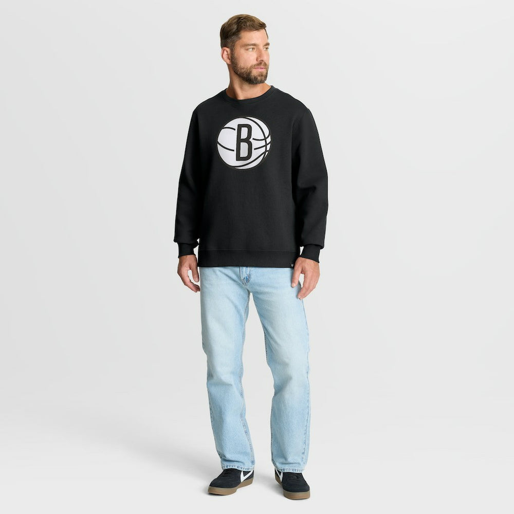 Brooklyn Nets Essential Legacy Sweatshirt - Black sale
