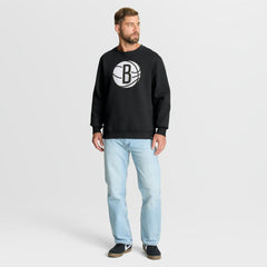 Brooklyn Nets Essential Legacy Sweatshirt - Black sale