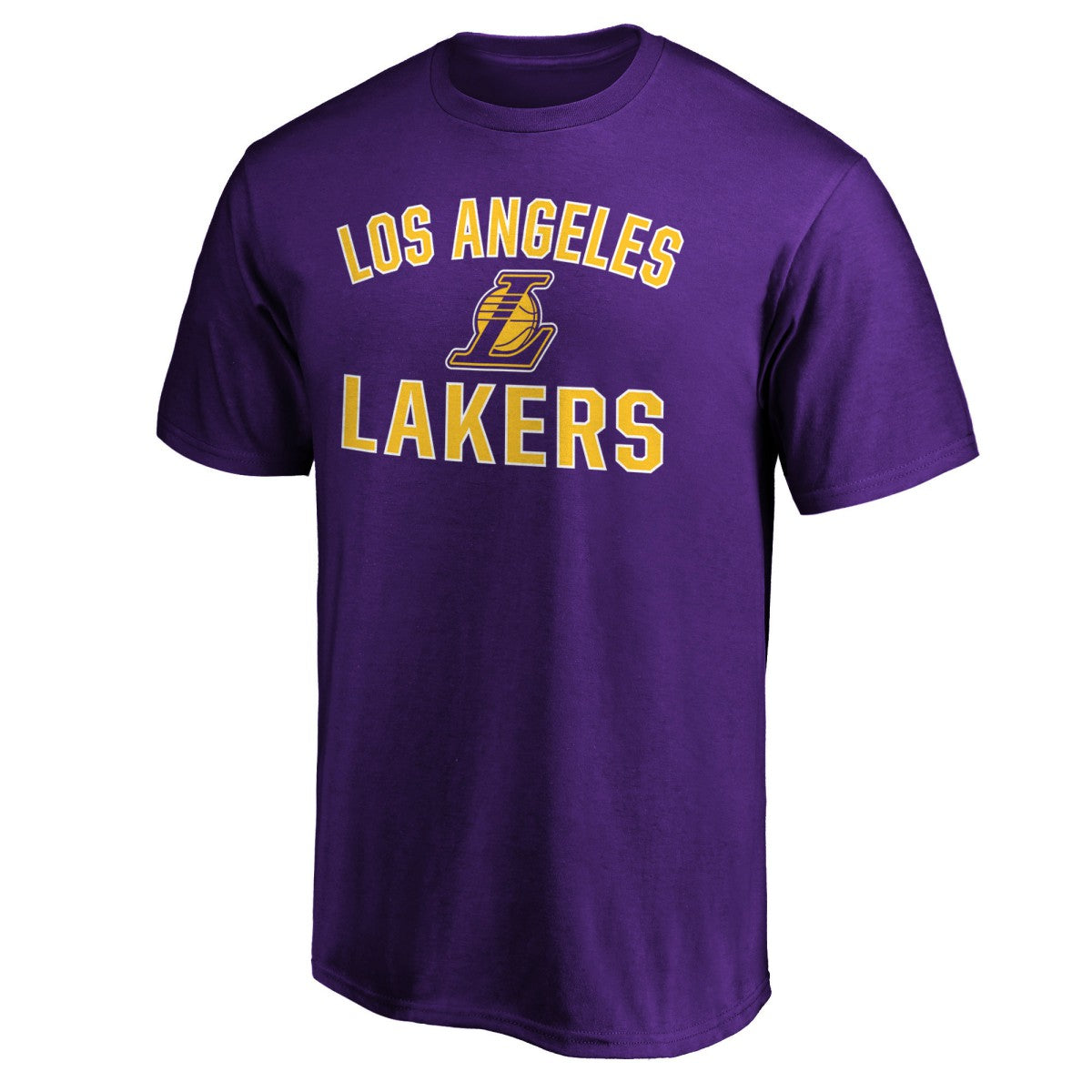 Los Angeles Lakers Victory Arch T-Shirt - Purple sale